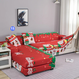 Housse de Canapé d'Angle - Motif Noël