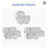 Housses de Canapé et Fauteuil Relax | Inclinable & Imperméables