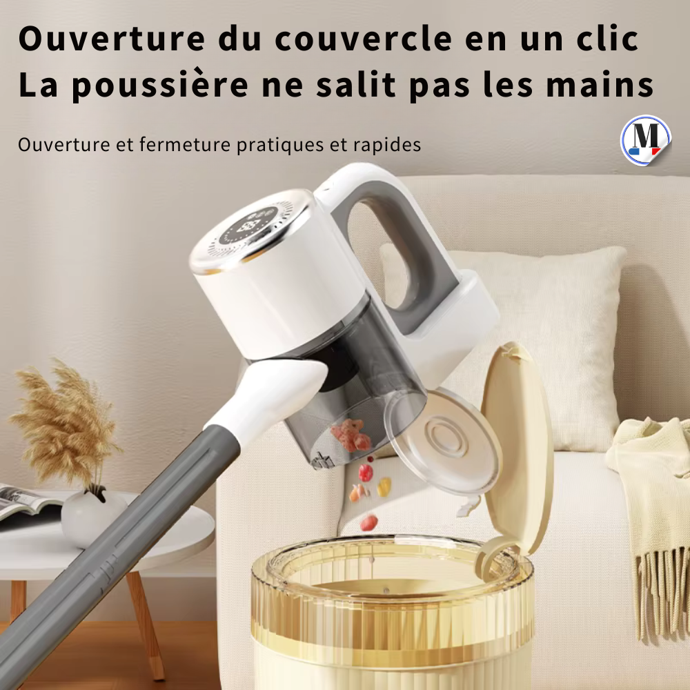 Aspirateur Laveur Balai Sans Fil pour Tous les Sols