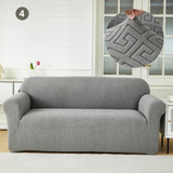 Housse de Canapé Jacquard Gris