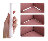 6 Bâtonnets en mousse antidérapants pour housse de canapé extensible - La Maison de la Housse®