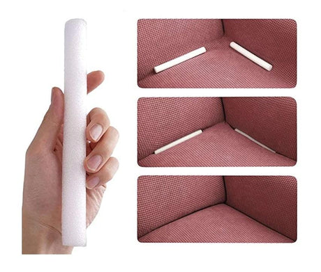 6 Bâtonnets en mousse antidérapants pour housse de canapé extensible - La Maison de la Housse®