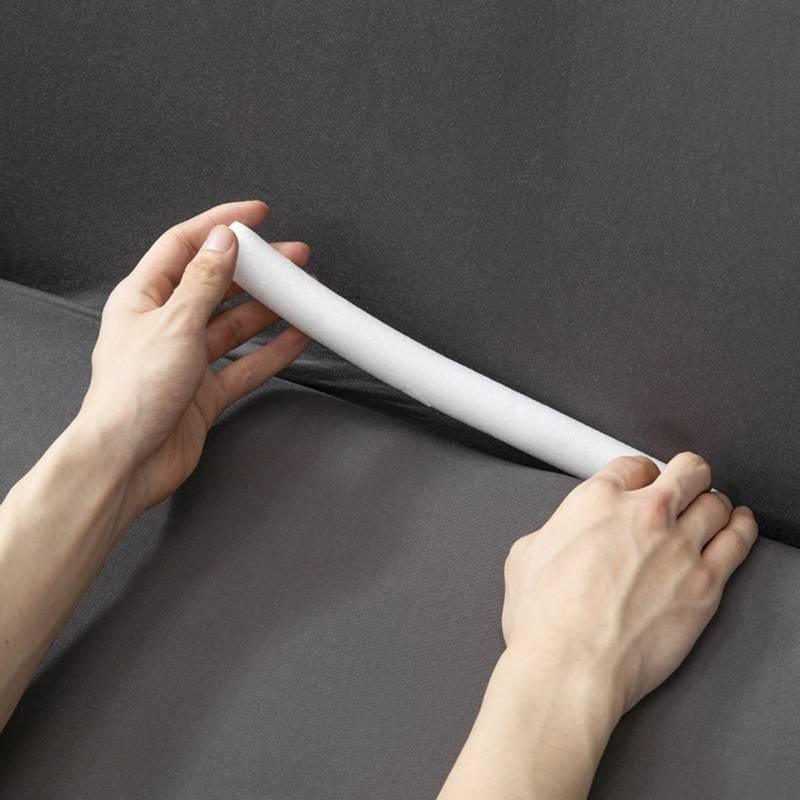 6 Bâtonnets en mousse antidérapants pour housse de canapé extensible - La Maison de la Housse®