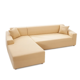 Beige - Housse de Canapé d’Angle Extensible