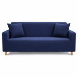 Bleu Nuit - Housse de Canape Extensible