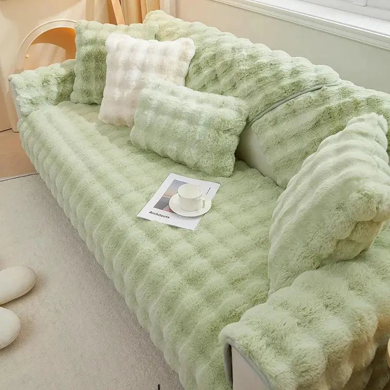 Housse Canapé Plaid Polaire Velours Doux - La Maison de la Housse®