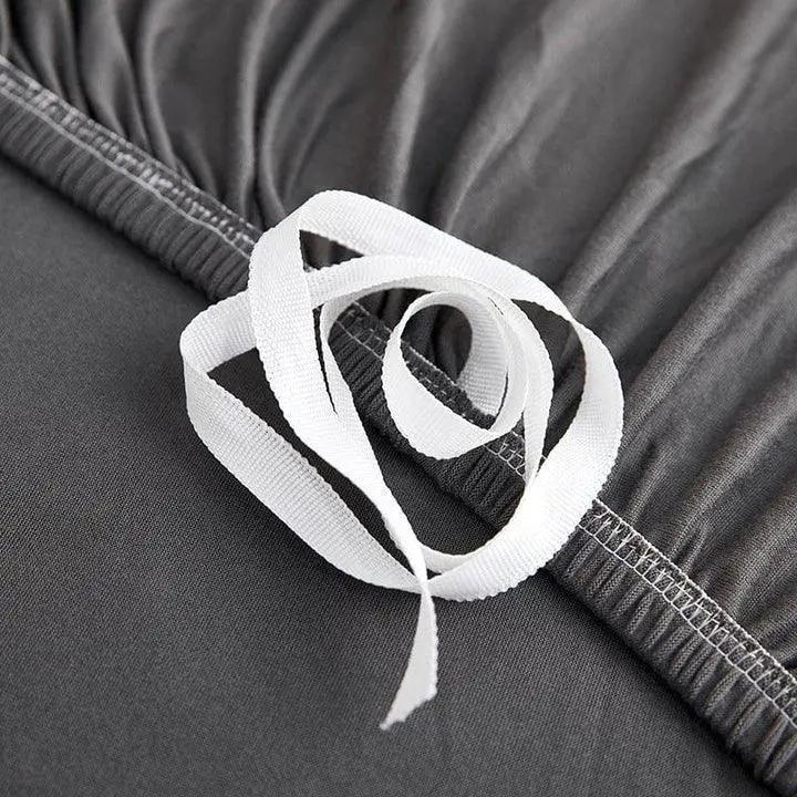 Housse De Canapé d'Angle Gris Hadès - La Maison de la Housse®