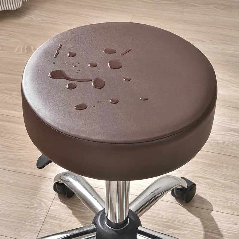 Housse Imperméable Ronde pour Tabouret avec Bandes élastiques La Maison de la Housse®