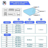 Housse Noir Coussin D'assise & Dossier - Canapé & Fauteuil - La Maison de la Housse®