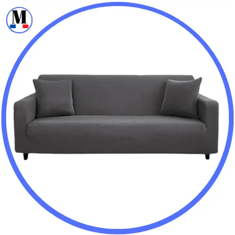 Housse de Canapé Gris anthracite - La Maison de la Housse®