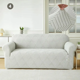 Housse de Canapé Jacquard Gris Clair La Maison de la Housse®