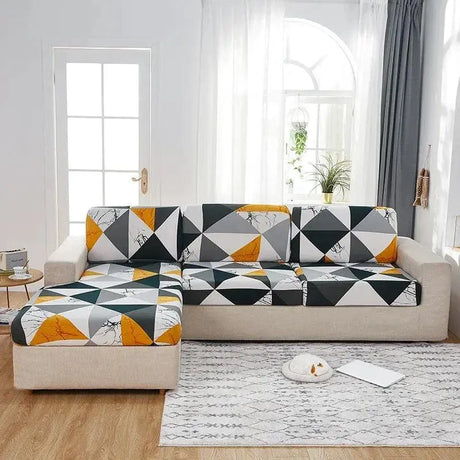 Housse de Canapé Lepourasi pour Coussin d'Assise et Dossier - La Maison de la Housse®