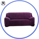 Housse de Canapé Velours Mauve - La Maison de la Housse®