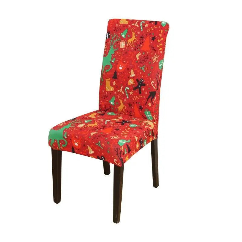 Housse de Chaise de Noël - La Maison de la Housse®