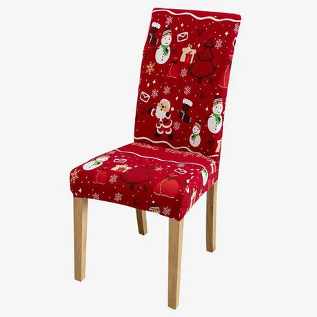 Housse de Chaise de Noël - La Maison de la Housse®