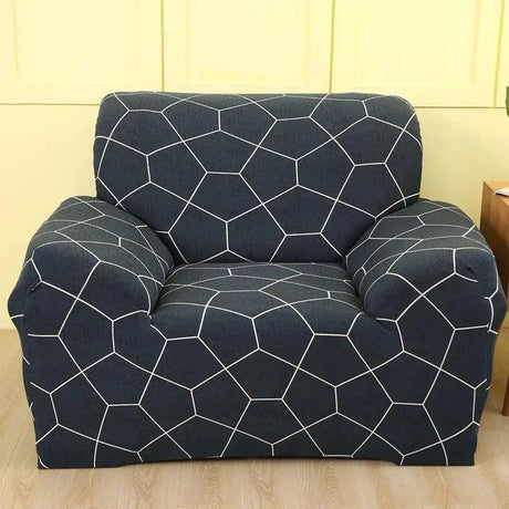 Housse de Fauteuil BLEUCROWO - La Maison de la Housse®
