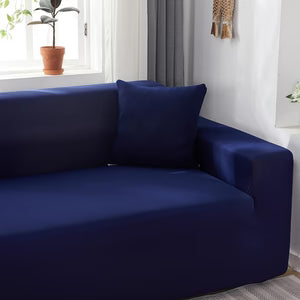 Housse de canapé droit et d’angle – Lac Bleu La Maison De La Housse Canapé Extensible Universelle