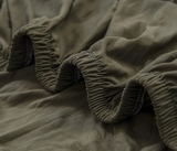 Housse de canapé droit et d’angle – Vert Armée La Maison De La Housse