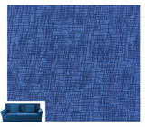Motif Bleusaint - Housse De Canapé Extensible