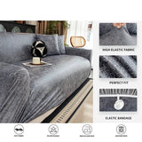 Housses de Canapé Extensibles - Effet Cuir - La Maison de la Housse®