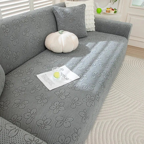 Housses de Canapé Jacquard Fleur La Maison de la Housse®