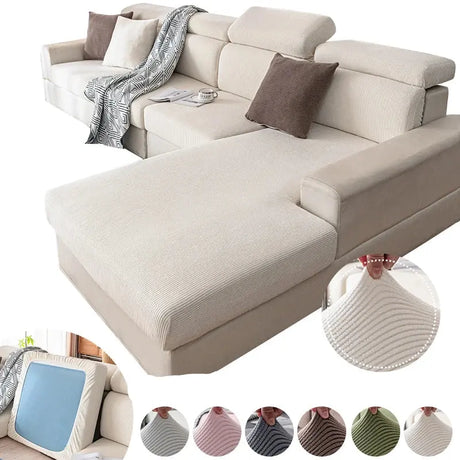 Housses de Coussins Jacquard Ligne – Pour Siège, Assise & Dossier La Maison de la Housse®