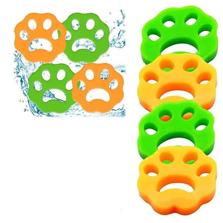 Lots de 4 Attrape - Poils pour Machine à Laver - La Maison de la Housse®