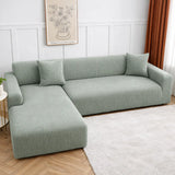 Microfibre Vert d'eau - Housse de Canapé Extensible