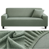 Microfibre Vert d'eau - Housse de Canapé Extensible