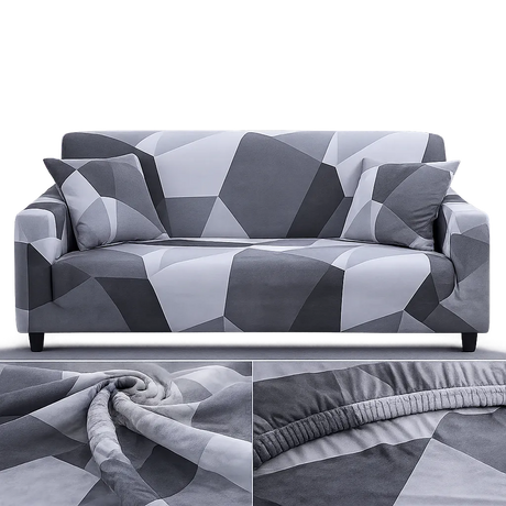 Motif Erigeron - Housse De Canapé Extensible