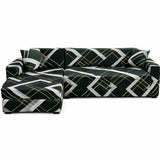 Motif Genista - Housse de Canapé d’Angle Extensible