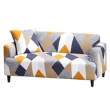 Motif Hexagone - Housse de Canapé Extensible