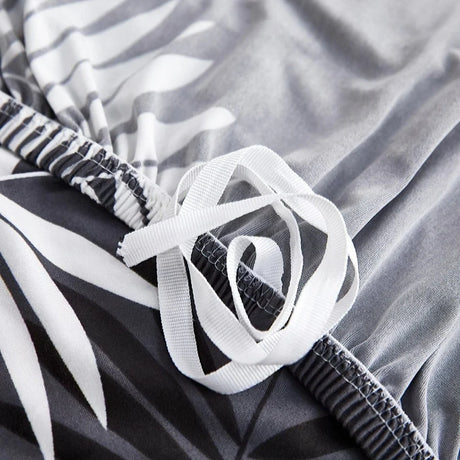 Motif Lonic - Housse de Canapé d’Angle Extensible