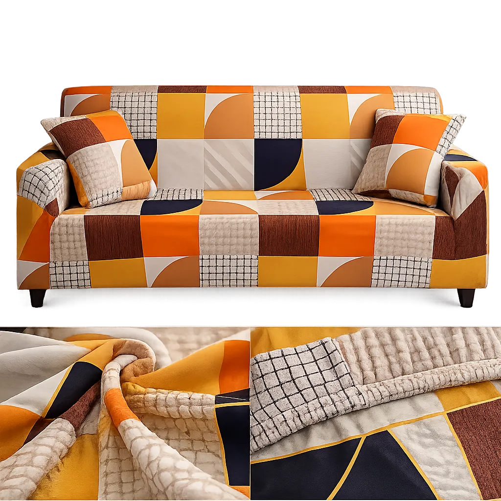 Motif Saiph - Housse De Canapé Extensible