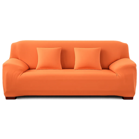 Orange - Housse de Canapé Extensible