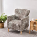 Housses de Fauteuil avec Accoudoirs à Motifs