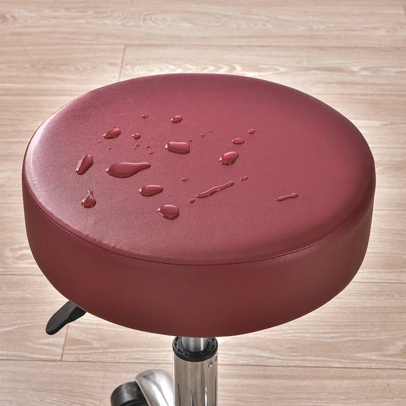 Housse Imperméable Ronde pour Tabouret avec Bandes élastiques