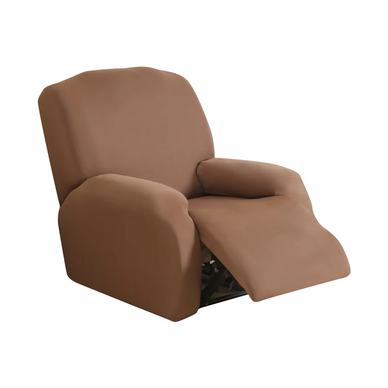 Housse de fauteuil & canapé relax inclinable – couleurs unies