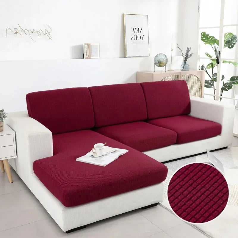 Housses pour Coussins de Canapé en Microfibre –  Siège, Assise & Dossier