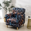 Housses de Fauteuil avec Accoudoirs à Motifs