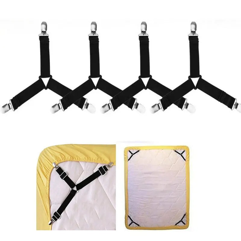 Kit Attaches Drap Housse – Lot de 4