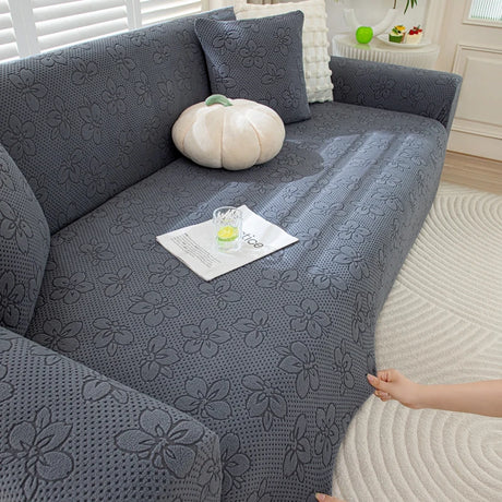 Housses de Canapé Jacquard Fleur
