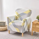 Housses de Fauteuil avec Accoudoirs à Motifs