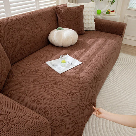Housses de Canapé Jacquard Fleur