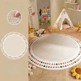 Tapis Rond Cartoon Animaux