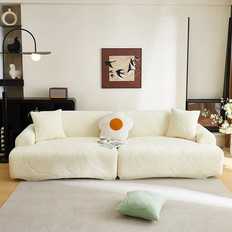 Housse de Canapé Jacquard Extensible