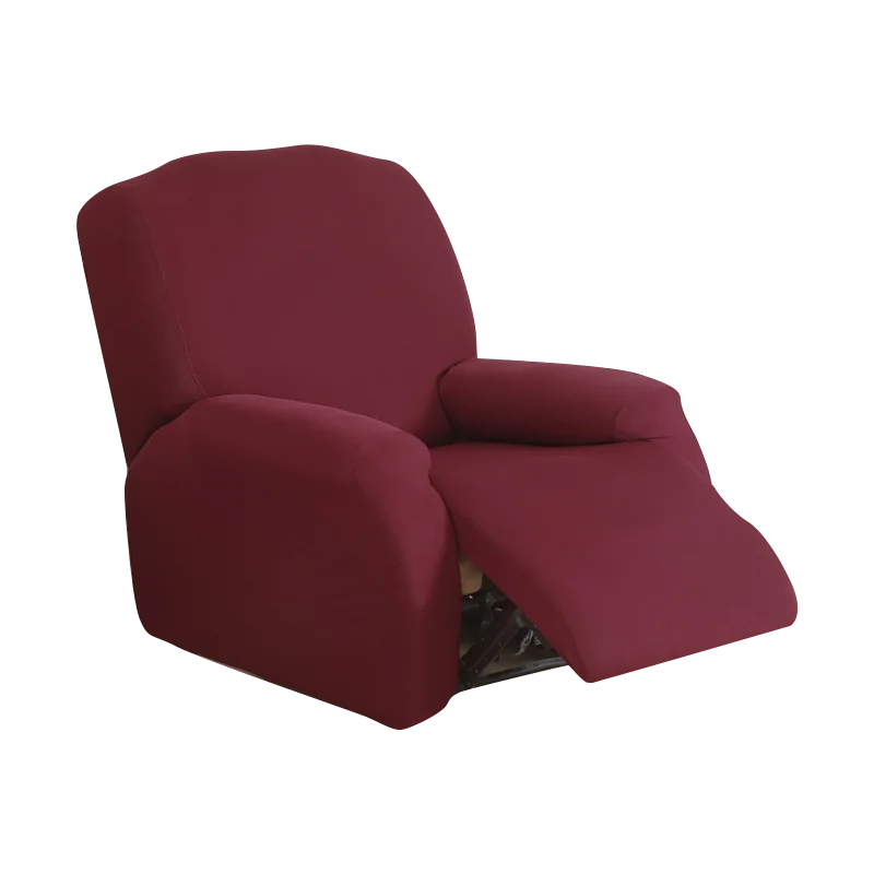 Housse de fauteuil & canapé relax inclinable – couleurs unies