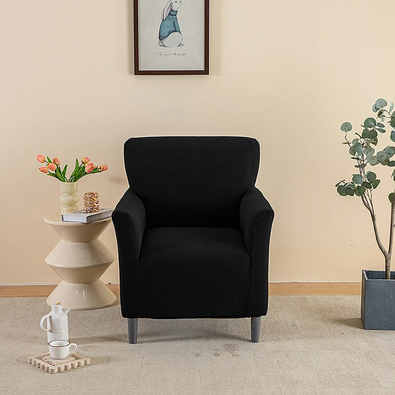 Housses de Fauteuil avec Accoudoirs en Microfibre