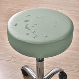 Housse Imperméable Ronde pour Tabouret avec Bandes élastiques