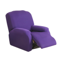 Housse de fauteuil & canapé relax inclinable – couleurs unies